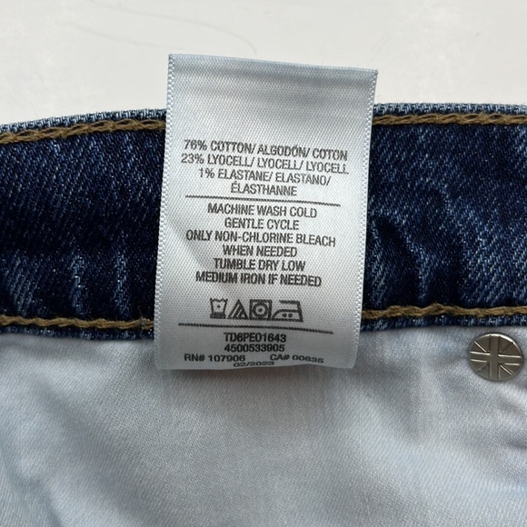 Hudson Jeans Gemma Peo High Rise Shorts Size 29 - Picture 11 of 16